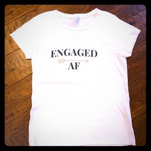 Wedding engagement shirt